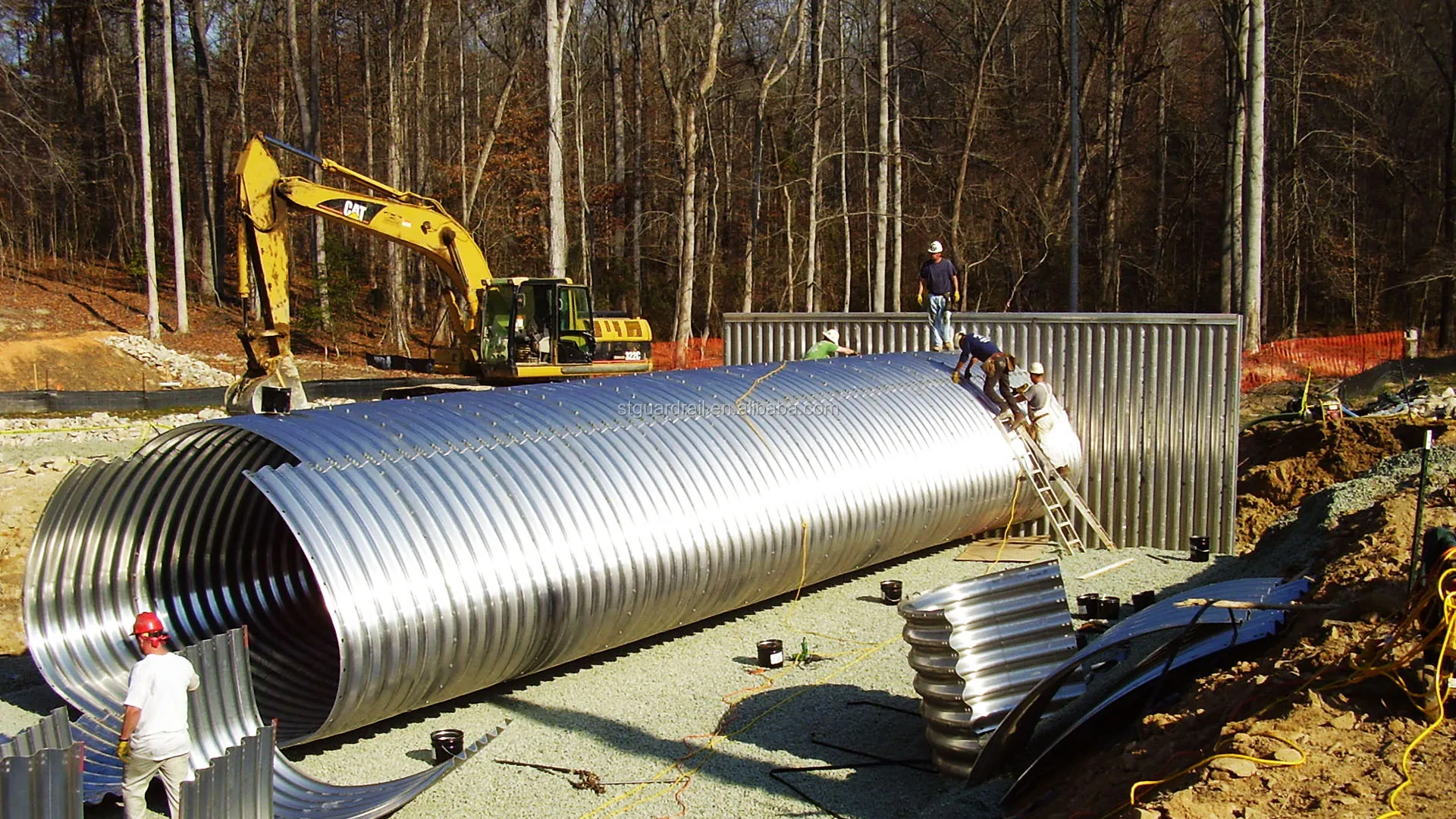 24 Inch Diameter Culvert Pipe 48 Inch Culvert Pipe For Highway Metal