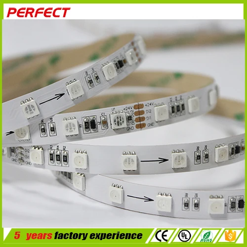 Intertek Led Strip 24V 5050 Digital RGB Flexible Led Strip Light with IC P943/ws2813