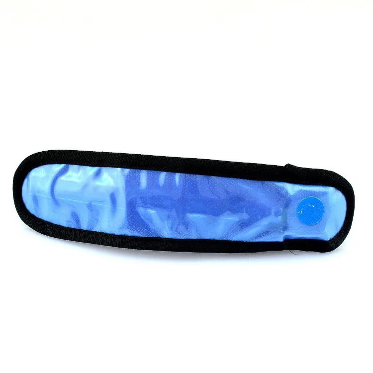 Популярное Дешевое спортивное оборудование 2019, мигающий светоотражающий светодиодный наручный браслет 4,0 см