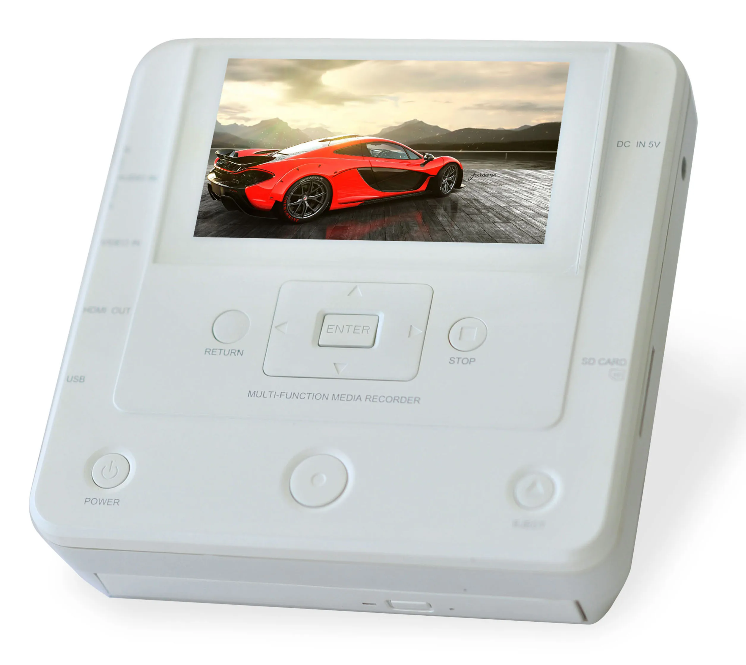 4.3 Inch LCD Screen Full HD Portable AV Recorder Media Player