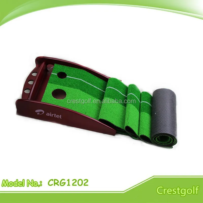 Indoor Golf Putter Mat 300 Mm Portable Mini Golf Course Golf Green