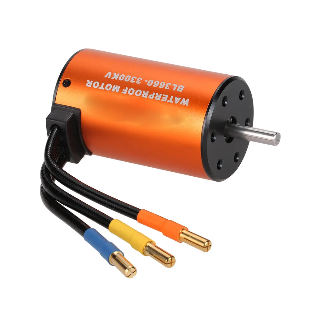 Бесщеточный двигатель 3660 3300KV с 60A ESC для радиоуправляемого автомобиля