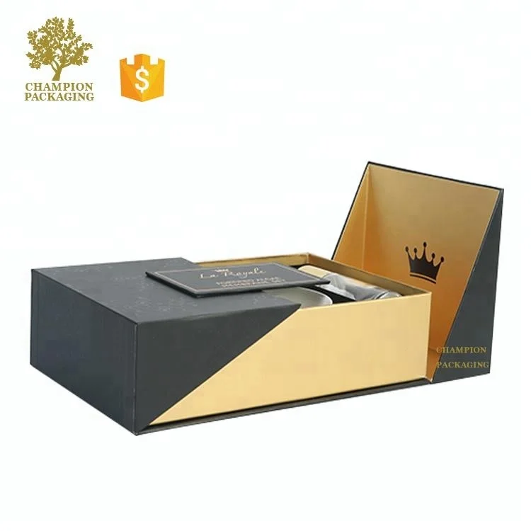 Unique Design Premium Custom Black Matt Lamination Perfume Samples Black Box Packaging Boxes