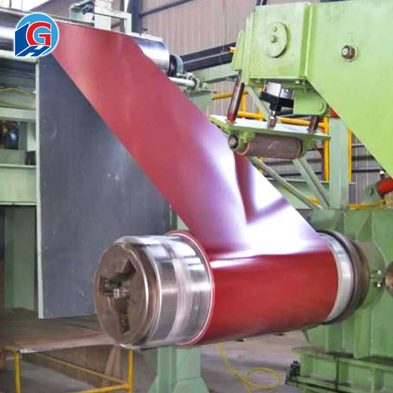 Горячие продажи с полимерным покрытием оцинкованную сталь в рулонах/тиснением печати листа катушки/камень катушки