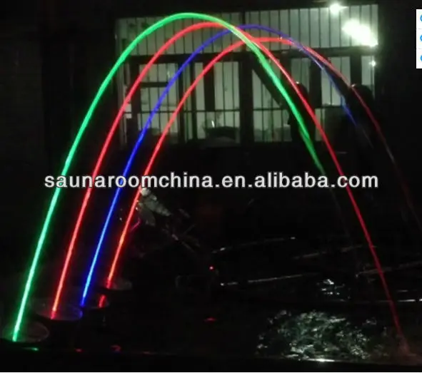 3W RGB Color and Single Laminar Water Jet Light for Outdoor Use