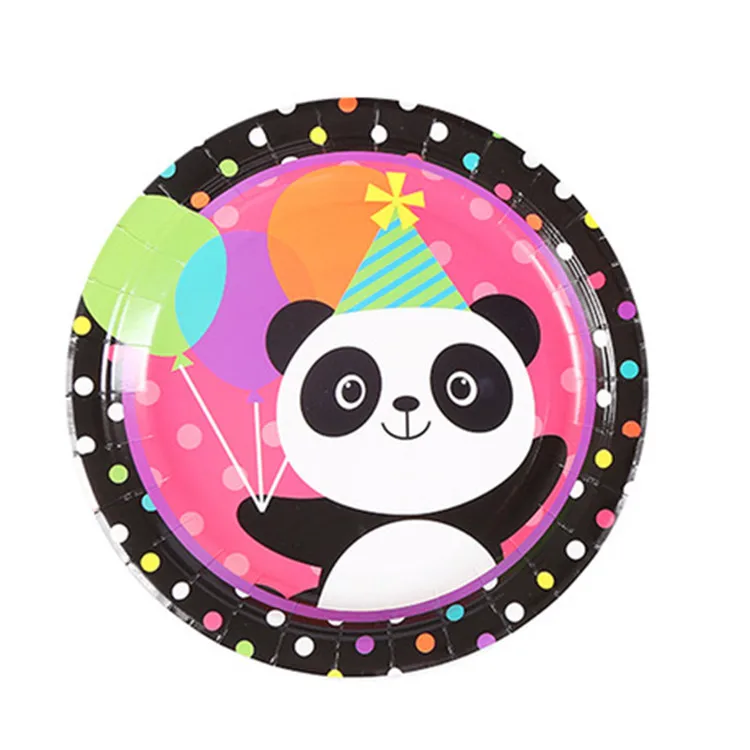 Mignon Panda Party Vaisselle Pour Enfants Joyeux Anniversaire Fete Fournitures Adapte Pour Petite Fille Ang Garcon Buy Enfants Fete Vaisselle Articles De Fete Fete Vaisselle Product On Alibaba Com