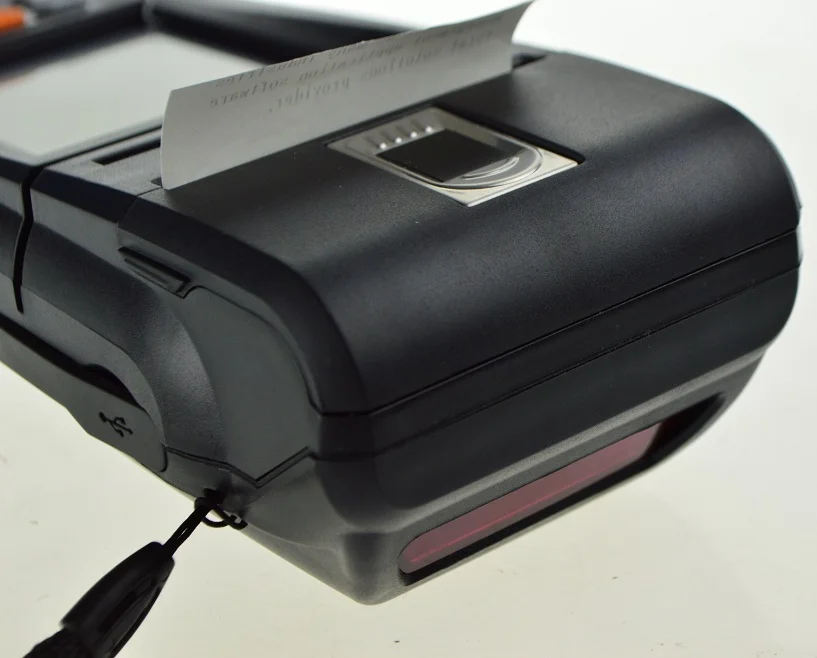 Портативный КПК с принтером сканером штрих-кода и отпечатком