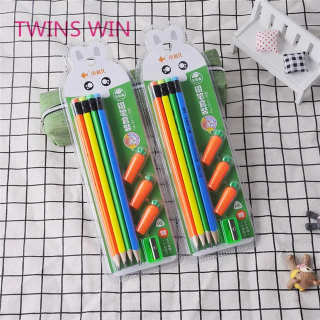 Bureau Ecole De Haute Qualite Kawaii Papeterie Pas Cher Personnalise Cadeaux Personnalises En Bois Hb Crayon Avec Des Carottes En Forme De Gomme 353 Buy Crayon Hb Pas Cher Crayon Hb Personnalise Papeterie