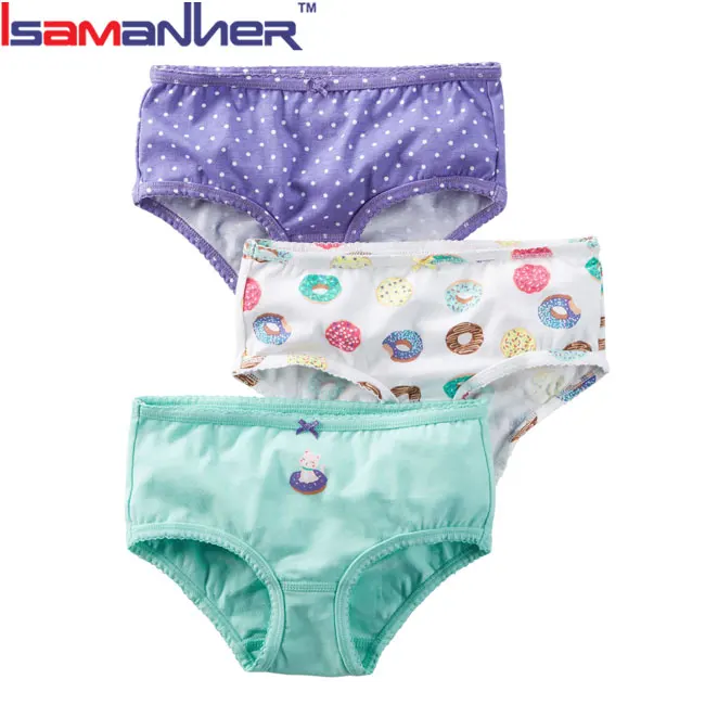 Цена завода дышащий милый мультфильм дети девушка нижнее белье