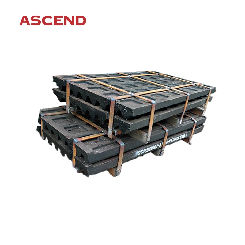 
Прямая поставка с завода, индивидуальная OEM дробилка для литья, фиксированная и подвижная износостойкая пластина 