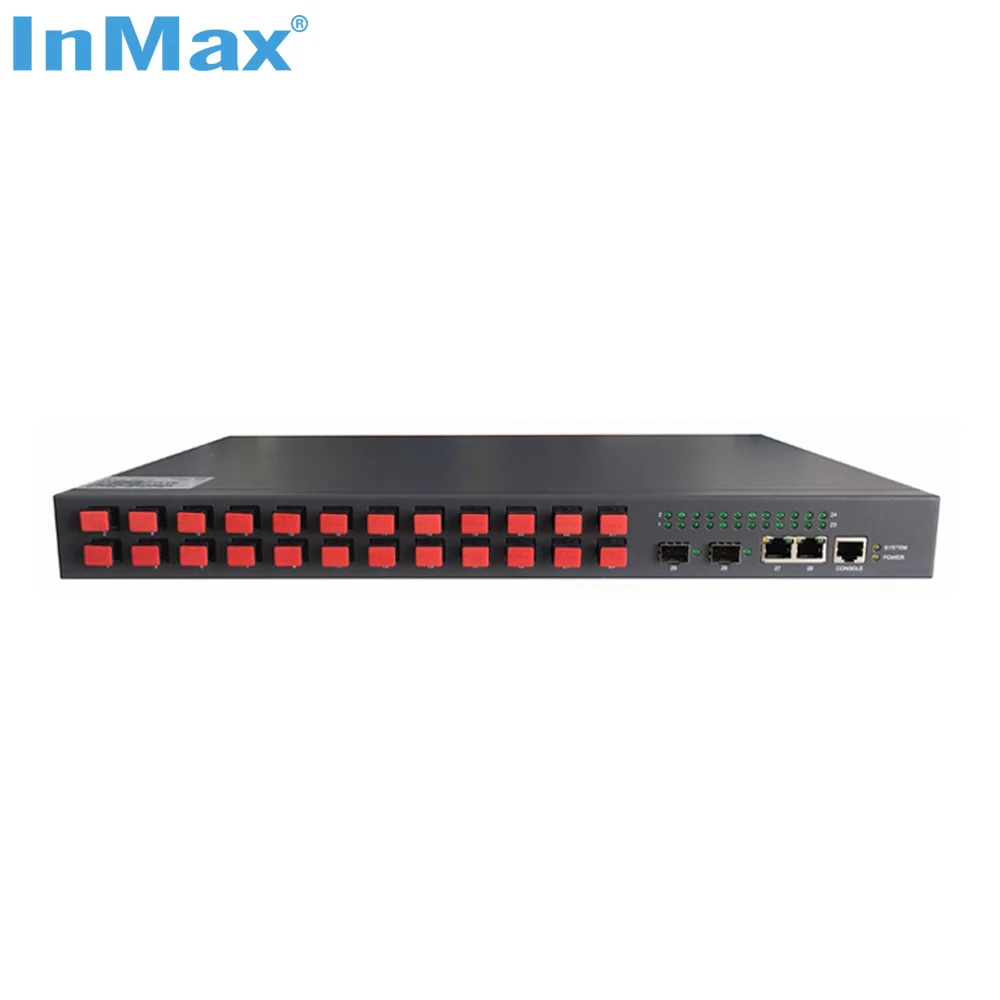 Plastic Optical Fiber Managed PoF Switch
