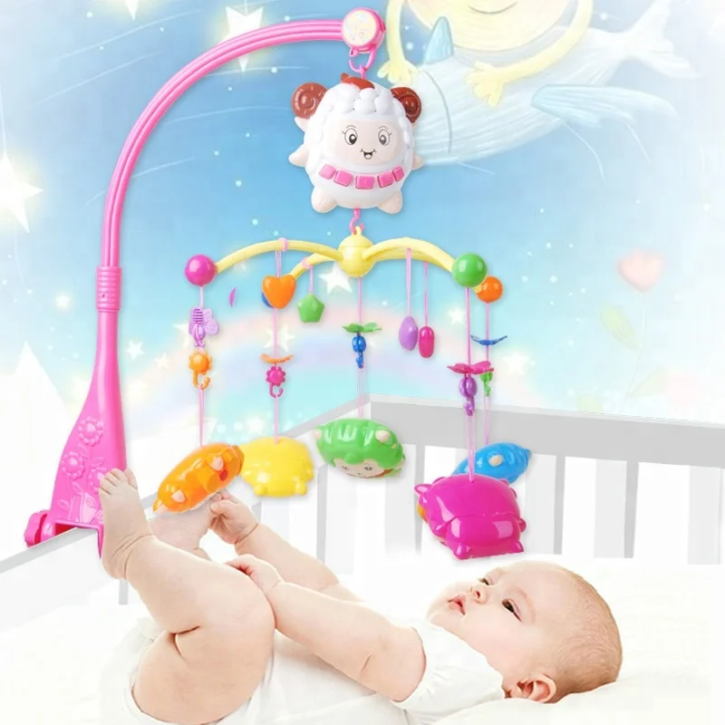 
Красочная детская игрушка для сна, мобиль для детской кроватки, музыкальный звонок для детской кроватки 