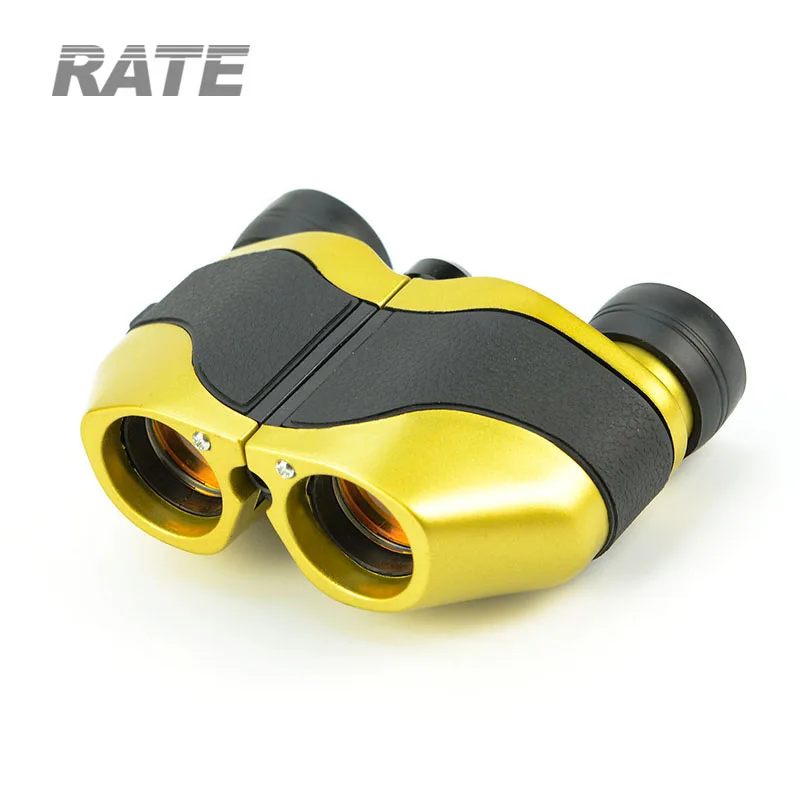 Portable Auto Focus 6x21 UCF Mini Binoculars LED Lamp Toy Telescope for Kids