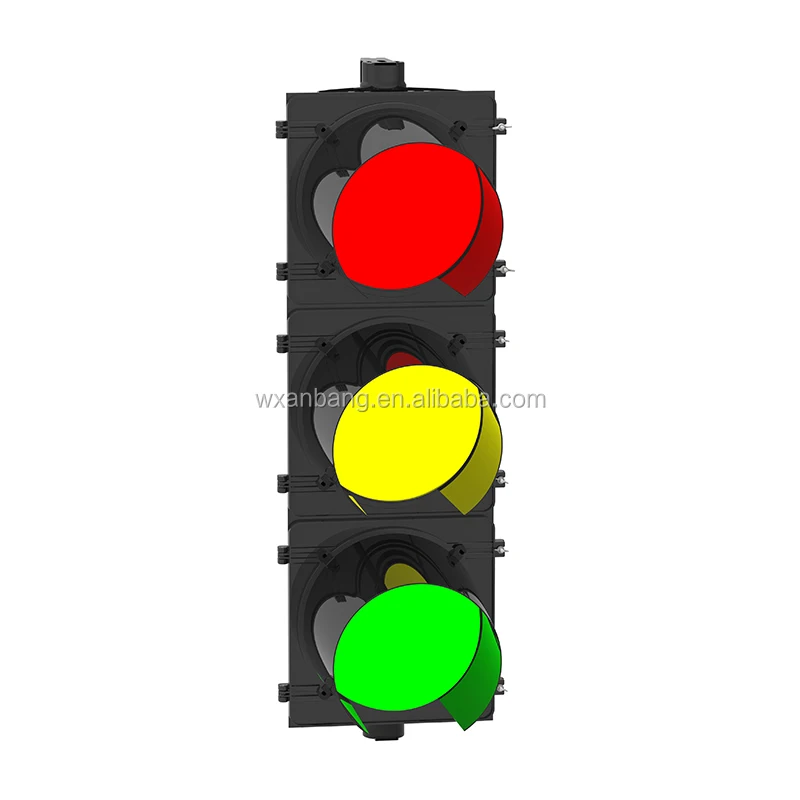 High Brightness Red Green Yellow 12V 24V 110V 220V Voltage Led Lane Traffic Signals Light