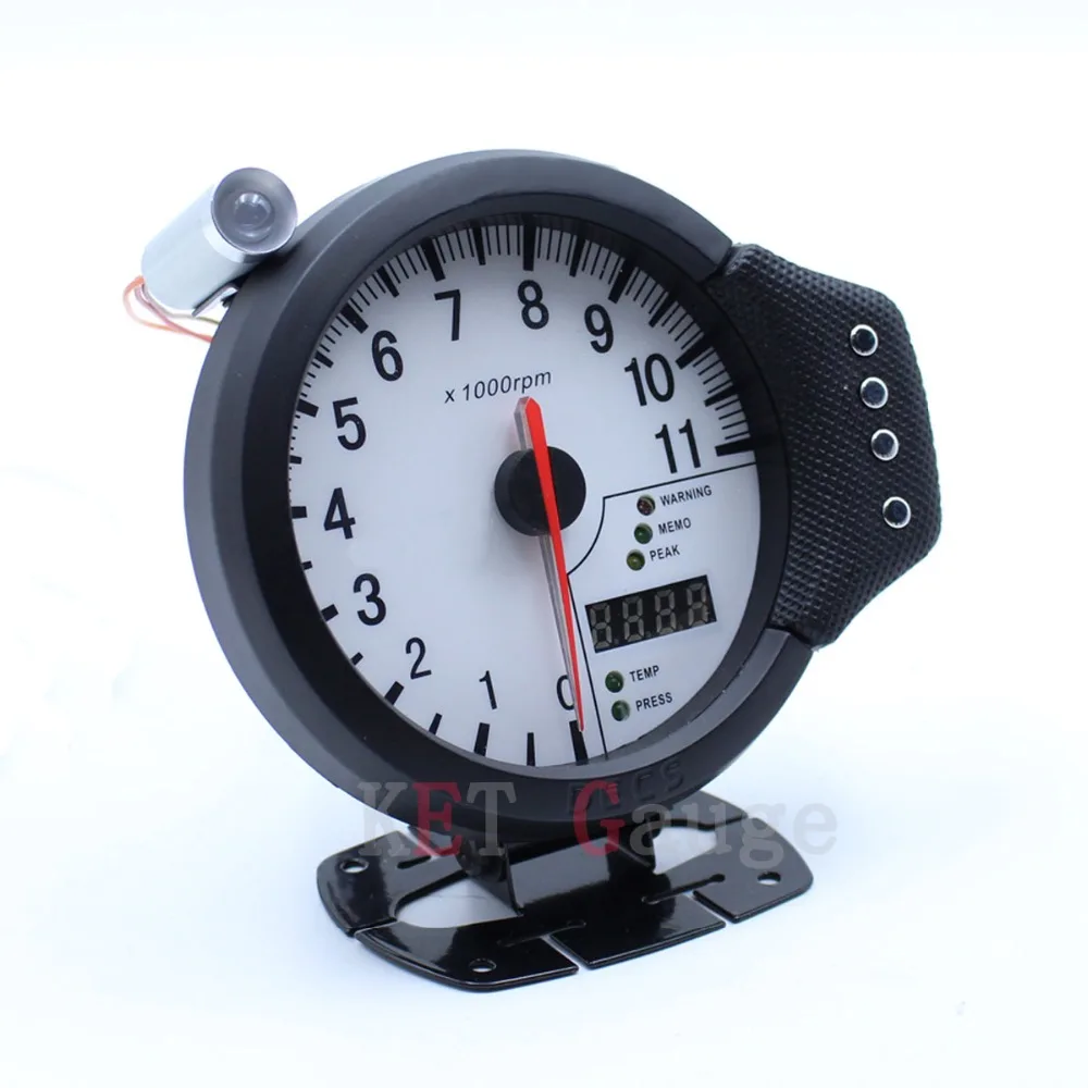 Auto Car 4.7" Tachometer Water Temp Oil Pressure Apexi 3-in-1 Tacho Meter Auto Gauge