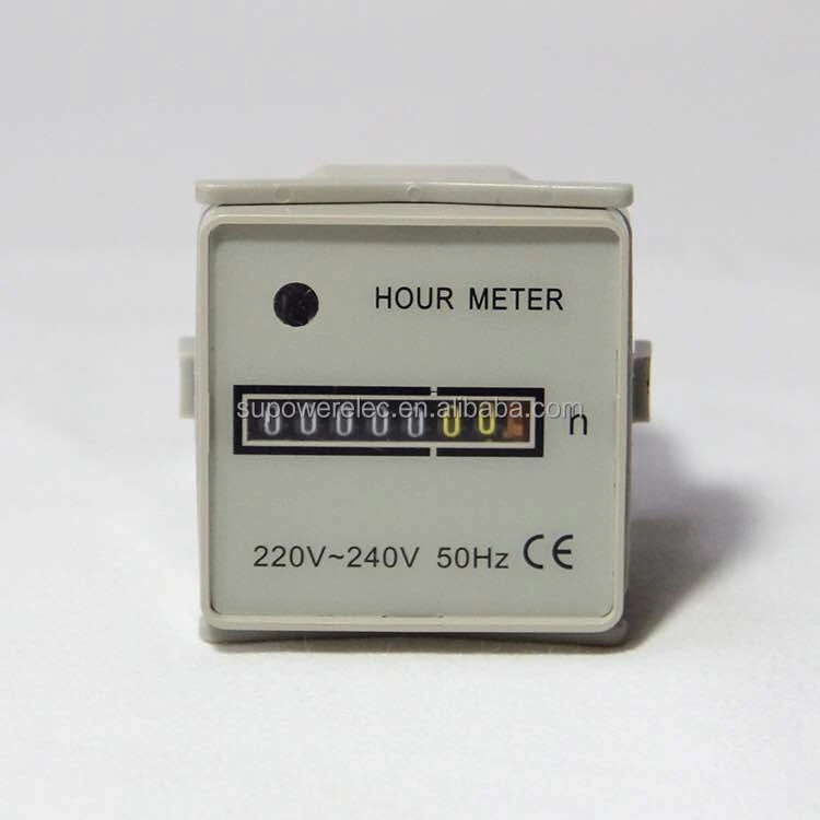 SUNS HM-1 Hour Meter 220V 60 Hz