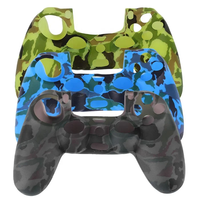 Аксессуары для игр камуфляжный силиконовый чехол контроллера