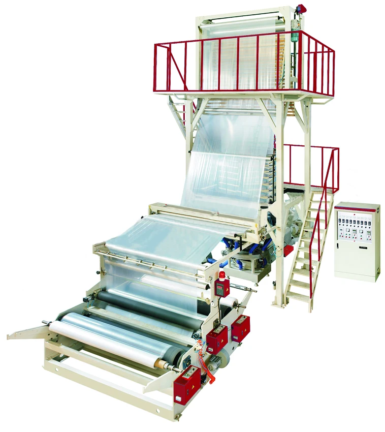 High Speed 1500mm Agriculture HDPE LDPE Greenhouse Plastic Barrier Film Etirable Making Extruder Blowing Machine