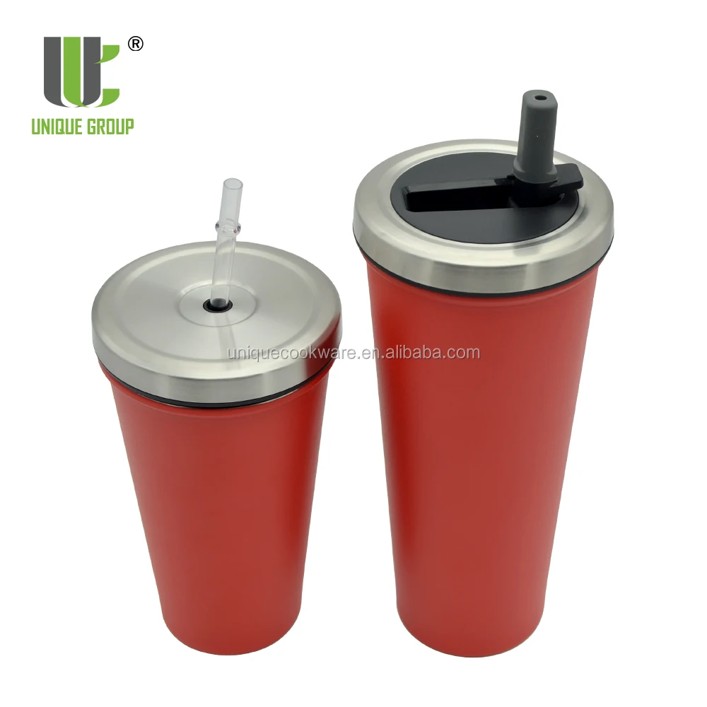 custom tumblers with straw