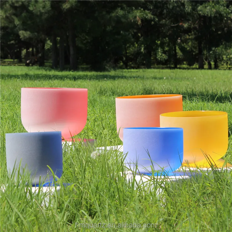 Кварцевые чаши для пения 8-14