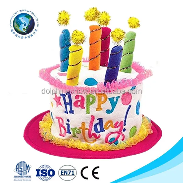 低moq在庫かわいいお誕生日ケーキ帽子ぬいぐるみ子供用卸売ファッションギフト誕生日パーティーデコレーション Buy 誕生日パーティーの装飾 誕生日ケーキ帽子 誕生日の帽子 Product On Alibaba Com