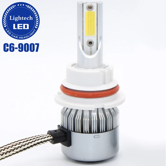 High Power Car LED C6 40W 9007 COB Headlight