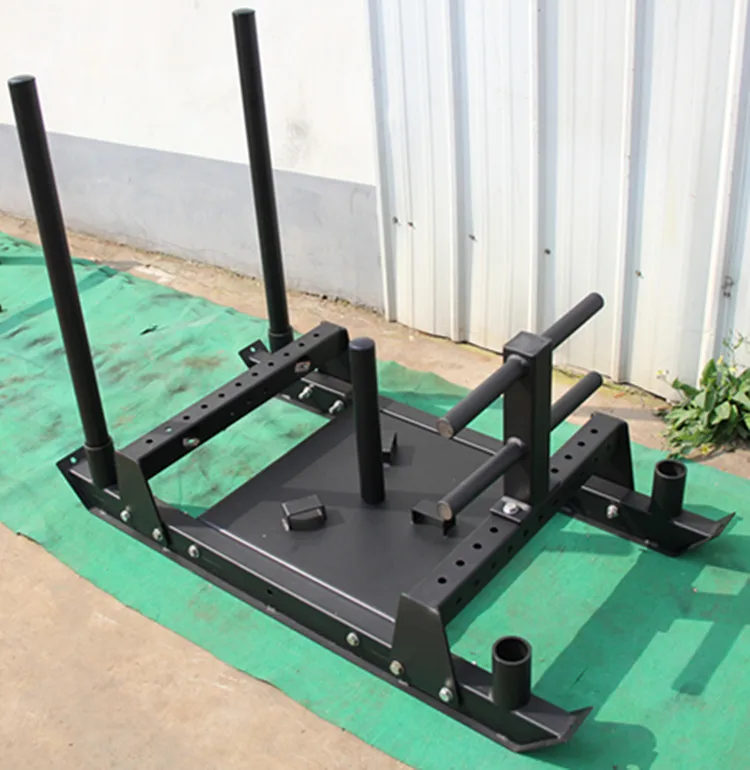 Gym for CrossFit Training Sprint Weight Plate Sled Weighted Pulling Equipment