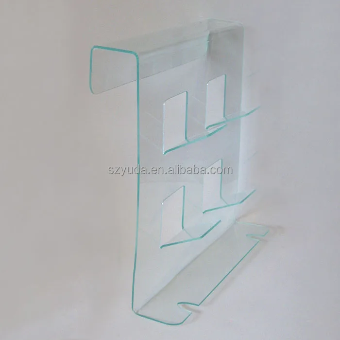 2 tiers 10mm clear thick acrylic