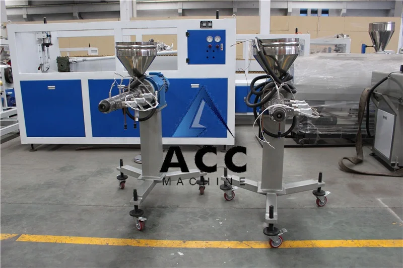 Lab Scale Single Screw Plastic Extruder Machine