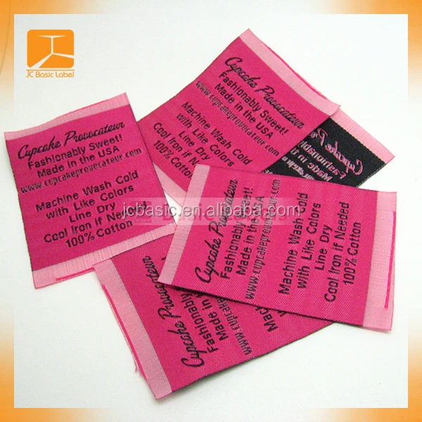 Jc Basic Clothing Brand Woven Labels Buy Clothing Brand Woven Labels