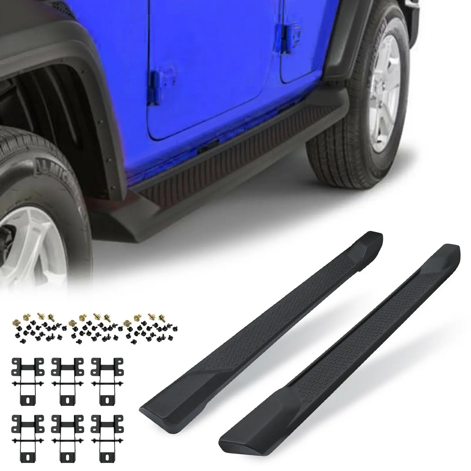 Original Side Step Running Boards 4 Door For Jeep Wrangler Jl - Buy For  Wrangler Product on 