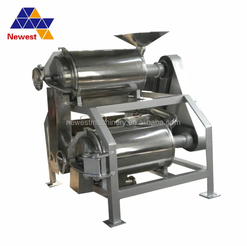 Low Price Tomato mango Pulp Machine ,double Drum mango Peeling Corer Machine ,fruit Pulper Machinery