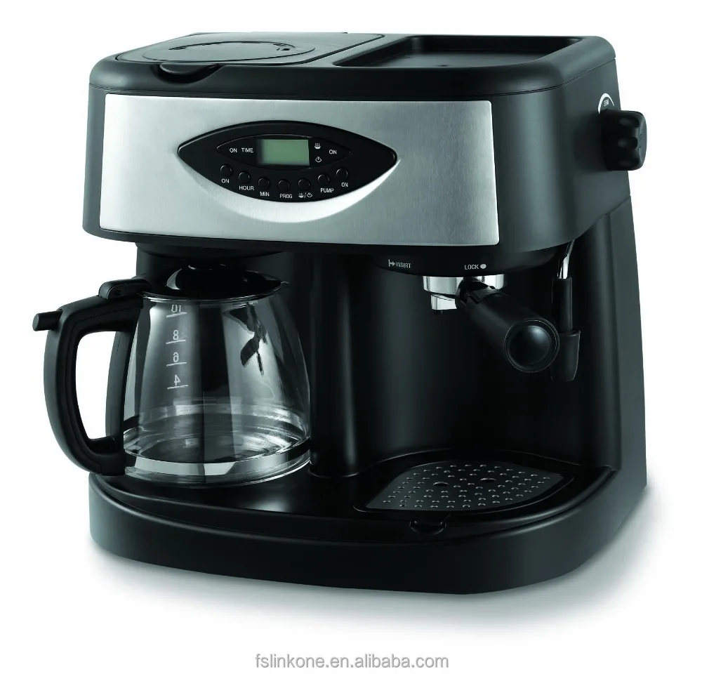 15 Bares 3 En 1 Café Café Cappuccino Espresso Cafetera Con 1.25l Combinado  Del Tanque De Agua - Buy Cafetera Espresso,3 En 1,15 Bares Product on  Alibaba.com