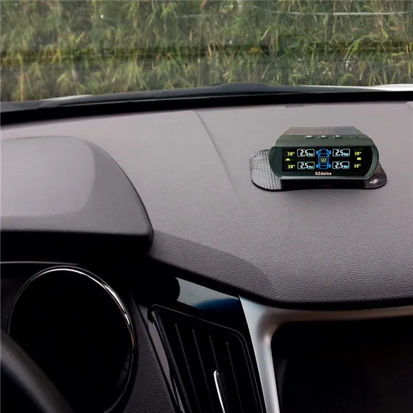 TP400 авто tpms контроля давления в шинах легко установить автомобиль солнечной энергии