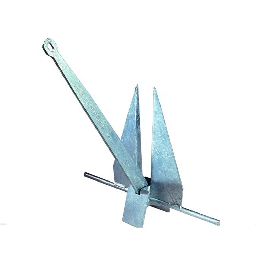 
Hot Dipped Galvanized Stamped Steel Fluke Anchor 