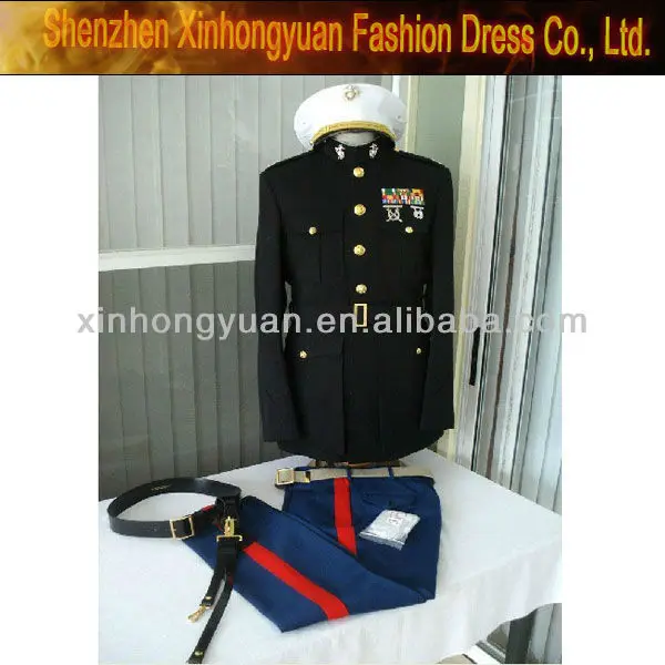 military formal suit
