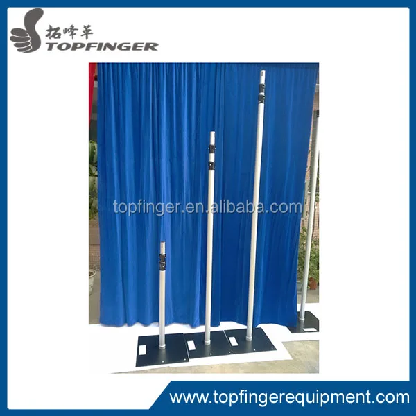 Оптовая продажа из Китая, из алюминиевого занавеска жердь фотосъемки в свадебном стиле