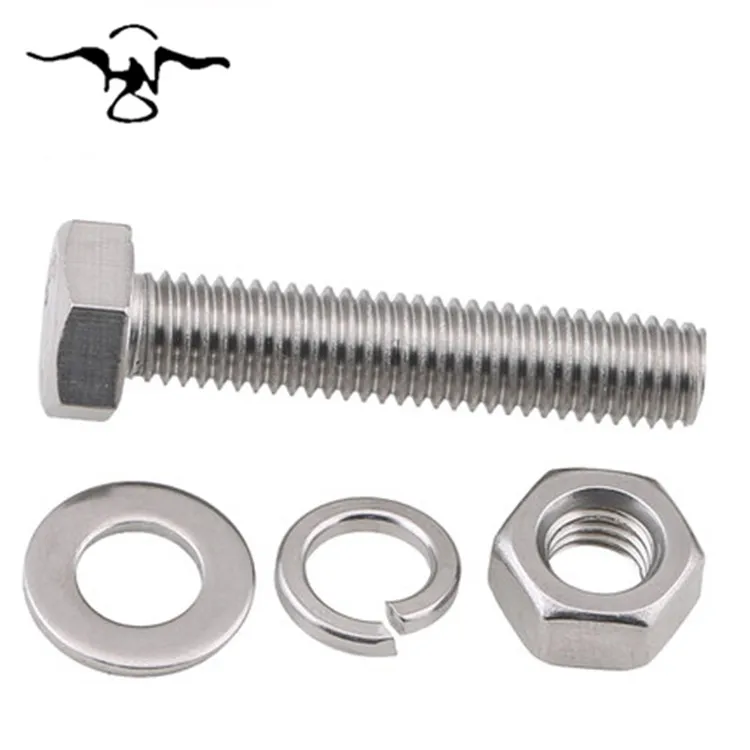 Factory direct sale stainless steel galvanized bolt and nut steel