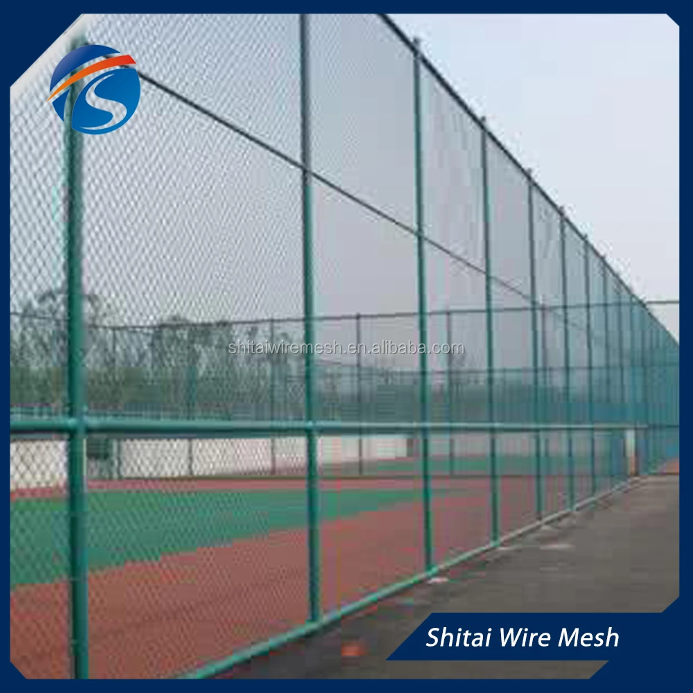 Wholesale 10ft Chain Link Fencing 6ft, 8 Feet Tall Black Metal Iron Pvc  Coated Garden Fence Farm Fence ISO9001