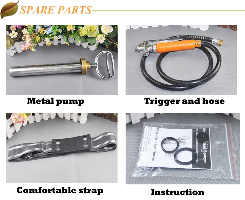
 5 л распылитель горячей воды из нержавеющей стали с уплотнением viton  