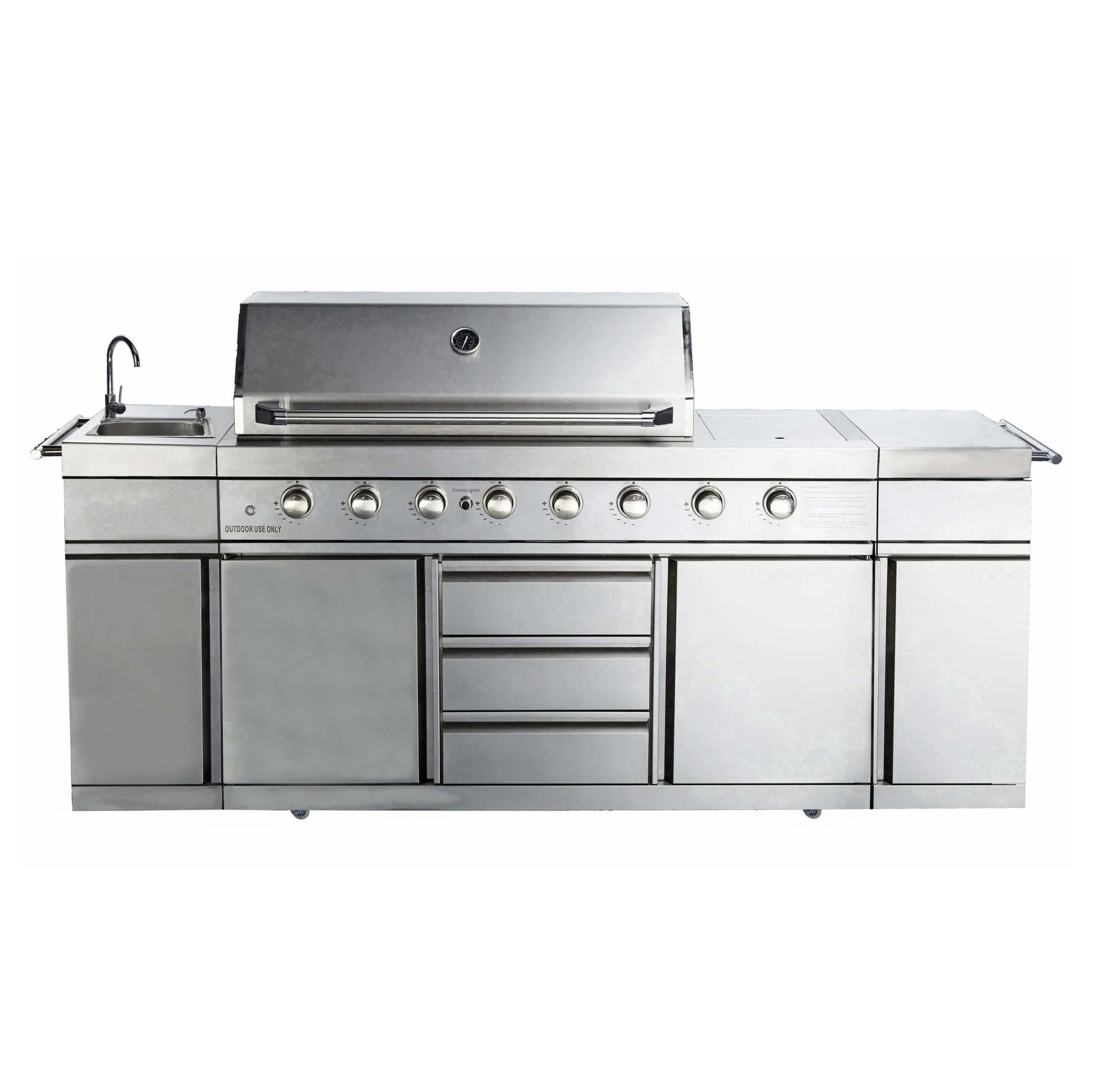 Outdoor Kitchen Barbecue Grill Combo,With Sink Buy Outdoor Kitchen