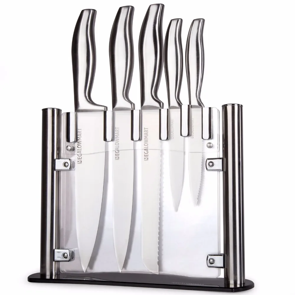 Professional 25 Piece Stainless Steel Kitchen Knife Set With ...