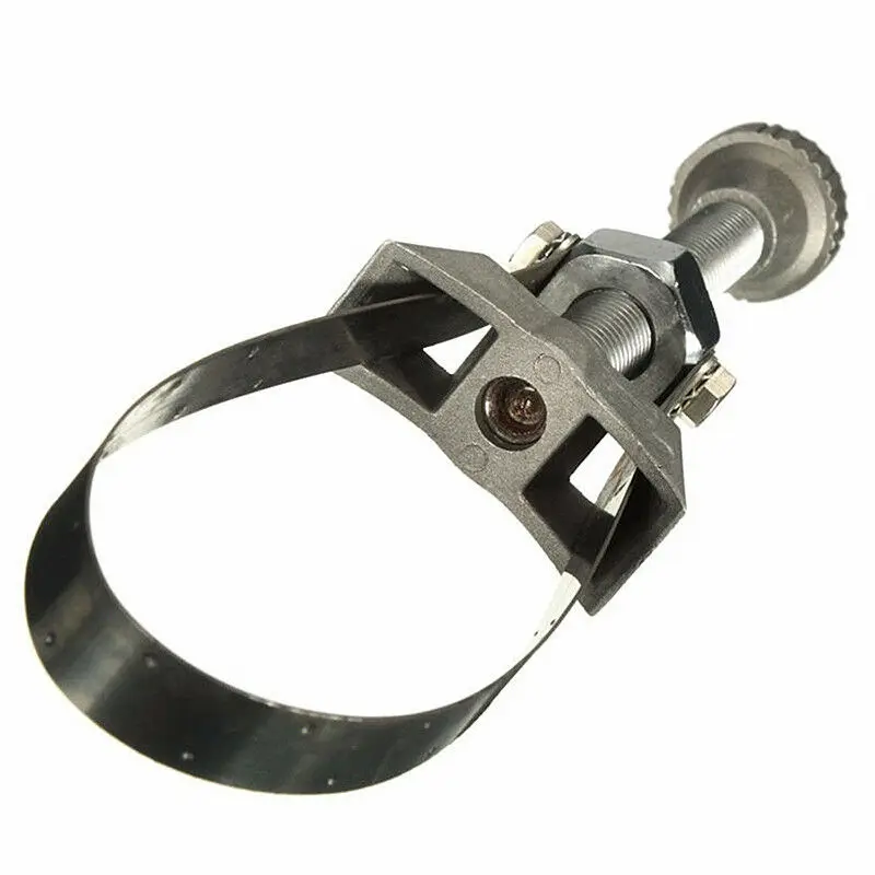 Auto Car Oil Filter Removal Tool Strap Wrench 60mm-120mm Diameter Adjustable