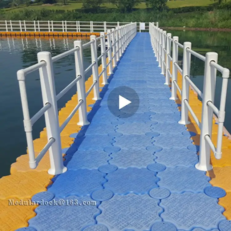 Plastic Hdpe Floating Pontoon Bridge