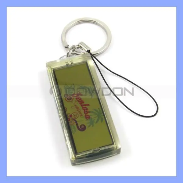 Solar Powered Keychain Name With Customized Logo, View solar powered