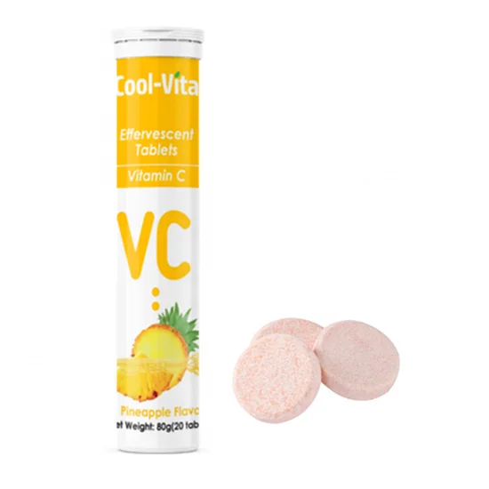2020 New Products Vitamin C Effervescent Vitamin Tablet