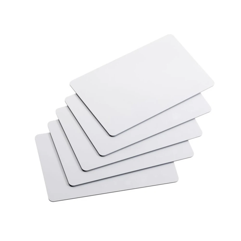 blank plastic id cards