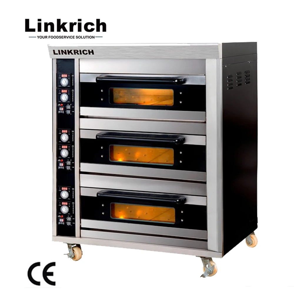 Horno Eléctrico Comercial Para Panadería,3 Capas,6 Bandejas - Buy Panadería  Comercial Horno,Horno Eléctrico,3 Capas 6 Bandejas Product on Alibaba.com