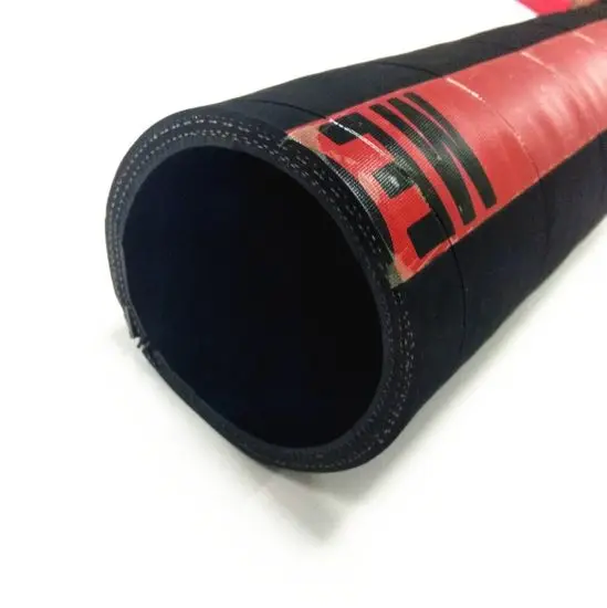 China Supplier Flexible Textile Reinforced Rubber Fuel Oil Petroleum Suction Delivery Hose with Helix Steel Wire