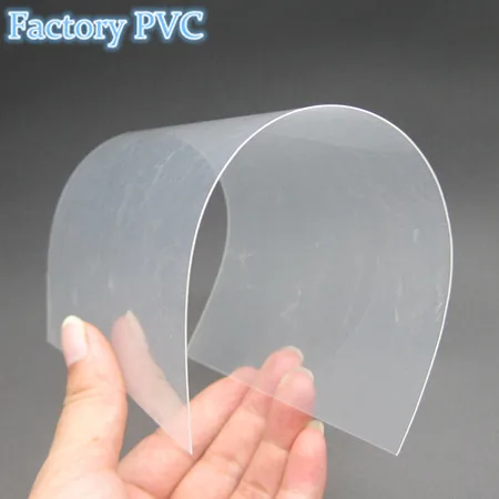 1mm kunststoff platte starres transparentes pvc-blatt